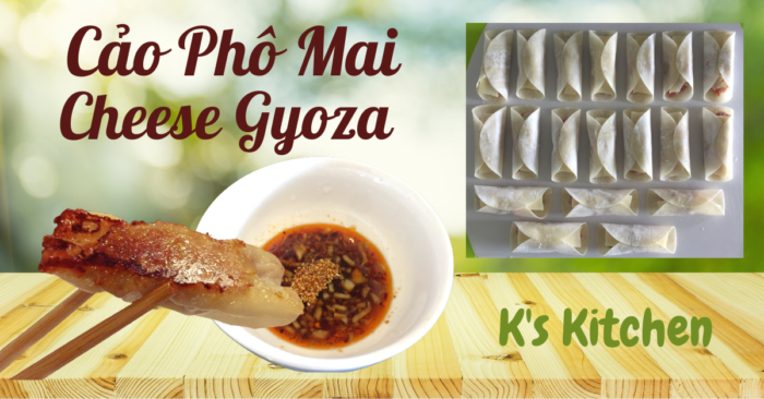You are currently viewing 3 Bí Quyết Giúp Cảo Chiên Phomai – Cheese Gyoza Siêu Ngon